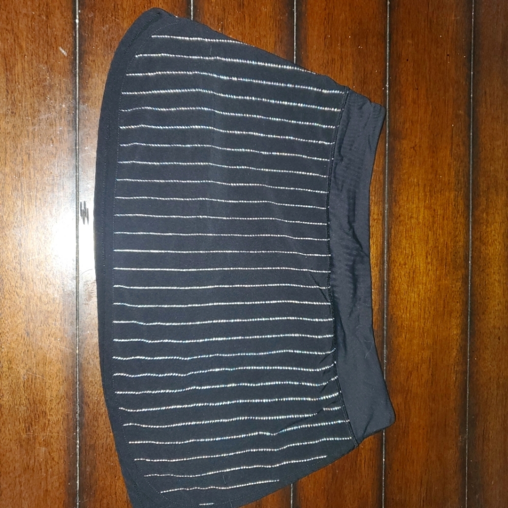 Lulu pinstripe skort